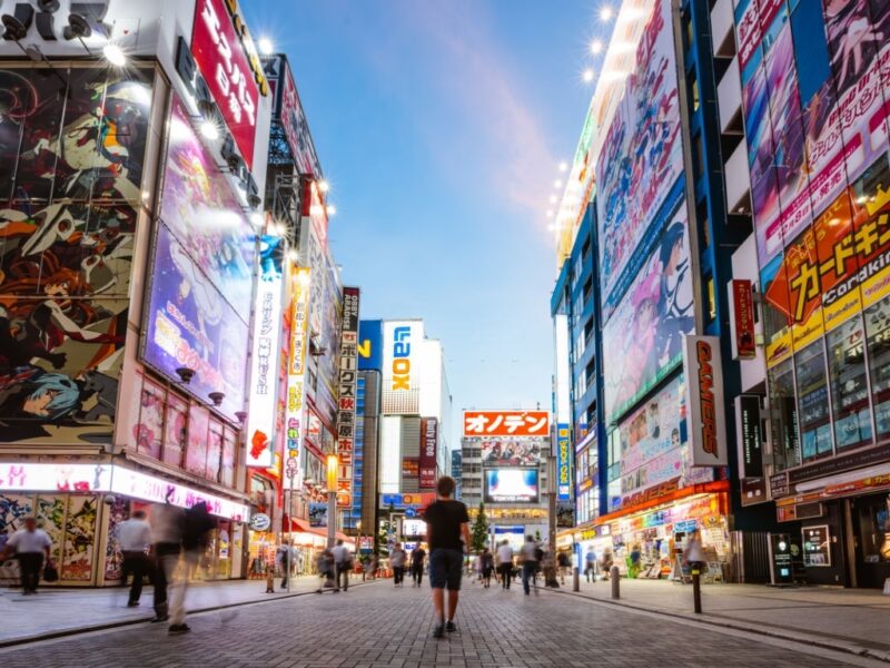 hình ảnh Nhật Bản - đường phố Nhật Bản