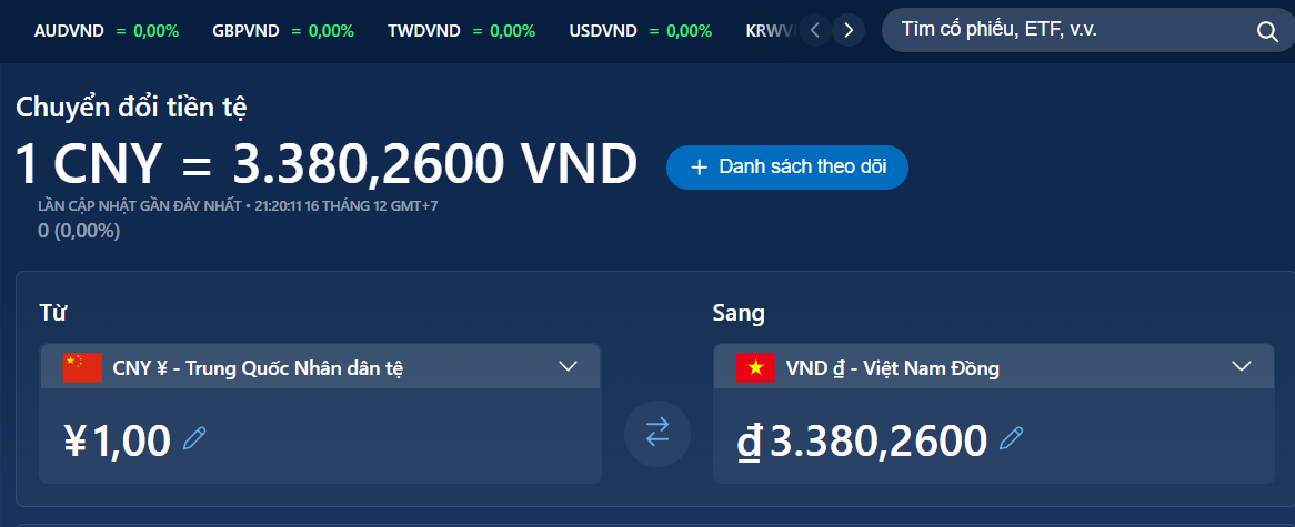 1 Yuan bằng bao nhiêu Đồng Việt Nam - Tỷ Giá Hôm Nay!