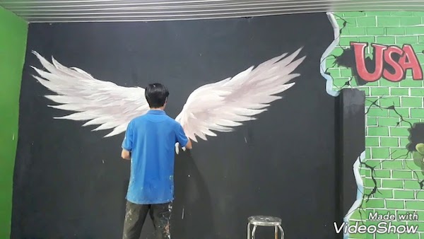101+ mẫu tranh dán tường đôi cánh thiên thần cực chất 101+ mẫu tranh dán tường đôi cánh thiên thần cực chất