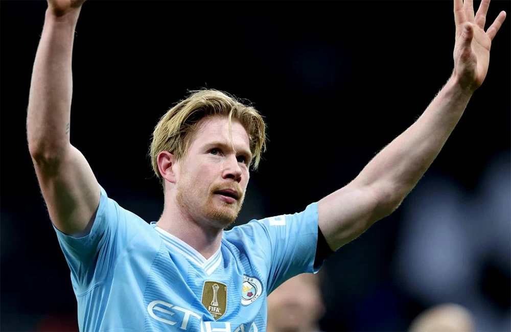 Top 5 tiền vệ xuất sắc nhất Man City - De Bruyne là cái tên không thể thiếu